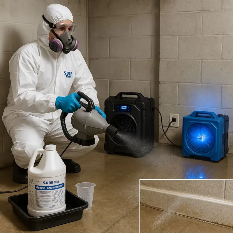 Sanitization and Odor Removal process in Brown County, MN