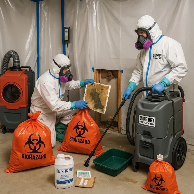 Contaminated Water Handling Protocols process in Brown County, MN